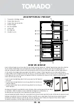 Предварительный просмотр 44 страницы tomado TCR1420S Instruction Manual