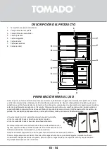 Предварительный просмотр 54 страницы tomado TCR1420S Instruction Manual