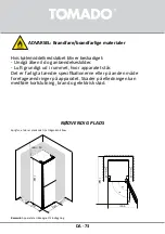 Предварительный просмотр 73 страницы tomado TCR1420S Instruction Manual