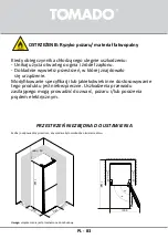 Предварительный просмотр 83 страницы tomado TCR1420S Instruction Manual