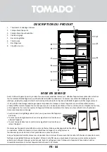 Preview for 44 page of tomado TCR1420W Instruction Manual