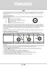 Preview for 65 page of tomado TCR1420W Instruction Manual