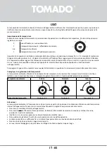 Предварительный просмотр 65 страницы tomado TCR1800B Instruction Manual