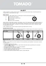 Предварительный просмотр 95 страницы tomado TCR1800B Instruction Manual