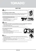 Preview for 56 page of tomado TDC8001W Instruction Manual