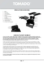 Предварительный просмотр 7 страницы tomado TDF6001B Instruction Manual