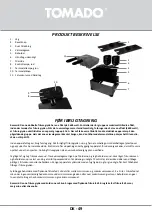 Предварительный просмотр 49 страницы tomado TDF6001B Instruction Manual