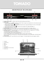 Preview for 29 page of tomado TDW5501B Instruction Manual