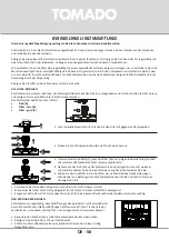 Preview for 56 page of tomado TDW5501B Instruction Manual