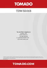 Preview for 84 page of tomado TDW5501B Instruction Manual