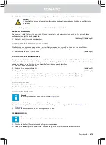 Preview for 63 page of tomado TDW6001W User Manual