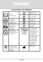 Предварительный просмотр 40 страницы tomado TEB1301W Instruction Manual