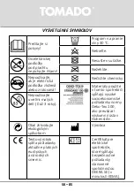 Предварительный просмотр 85 страницы tomado TEB1301W Instruction Manual