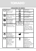 Предварительный просмотр 49 страницы tomado TEB1500W Instruction Manual