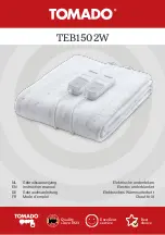 tomado TEB1502W Instruction Manual предпросмотр