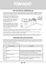 Предварительный просмотр 22 страницы tomado TEO1801B Instruction Manual