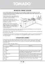 Предварительный просмотр 43 страницы tomado TEO1801B Instruction Manual