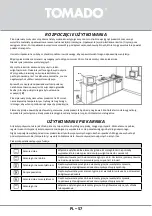 Предварительный просмотр 57 страницы tomado TEO4500B Instruction Manual