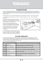 Preview for 8 page of tomado TEO4500S Instruction Manual