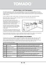 Preview for 57 page of tomado TEO4500S Instruction Manual