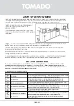 Preview for 8 page of tomado TEO6001B Instruction Manual