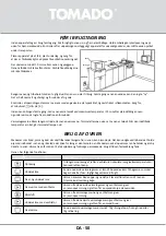 Preview for 50 page of tomado TEO6001B Instruction Manual