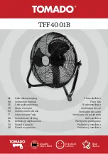 tomado TFF4001B Instruction Manual предпросмотр