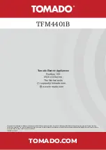 Предварительный просмотр 108 страницы tomado TFM4401B Instruction Manual