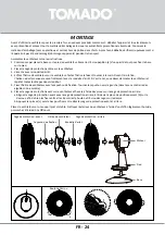 Preview for 24 page of tomado TFT3001W Instruction Manual