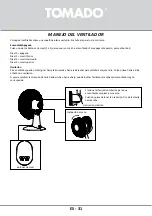 Preview for 31 page of tomado TFT3001W Instruction Manual