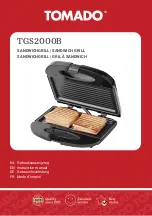 tomado TGS2000B Instruction Manual preview