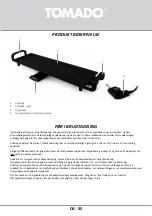 Предварительный просмотр 35 страницы tomado TGT7001B Instruction Manual