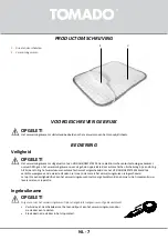 Preview for 7 page of tomado THP0401W Instruction Manual