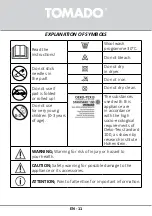 Preview for 11 page of tomado THP0401W Instruction Manual