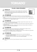 Preview for 56 page of tomado THP0402G Instruction Manual