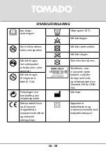 Preview for 58 page of tomado THP0402G Instruction Manual