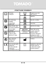 Preview for 84 page of tomado THP0402G Instruction Manual