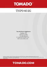 Preview for 96 page of tomado THP0402G Instruction Manual