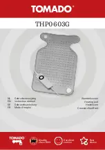 Preview for 1 page of tomado THP0603G Instruction Manual