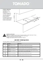 Предварительный просмотр 84 страницы tomado TIH5501B Instruction Manual