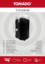 tomado TJC4001B Instruction Manual preview