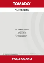 Предварительный просмотр 48 страницы tomado TJC4001B Instruction Manual