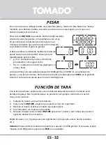 Preview for 32 page of tomado TKS0101B Instruction Manual