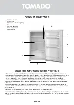 Предварительный просмотр 17 страницы tomado TLT4701W Instruction Manual