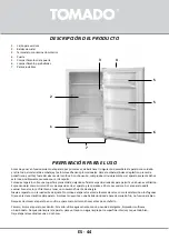 Предварительный просмотр 44 страницы tomado TLT4701W Instruction Manual