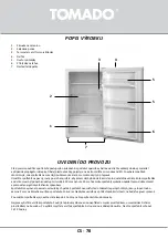 Предварительный просмотр 78 страницы tomado TLT4701W Instruction Manual