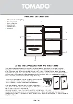 Предварительный просмотр 24 страницы tomado TLT4801B Instruction Manual