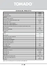 Предварительный просмотр 69 страницы tomado TLT4801B Instruction Manual