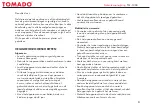 Preview for 3 page of tomado TM-1304 Instruction Manual