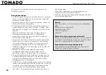 Preview for 10 page of tomado TM-1403 Instruction Manual